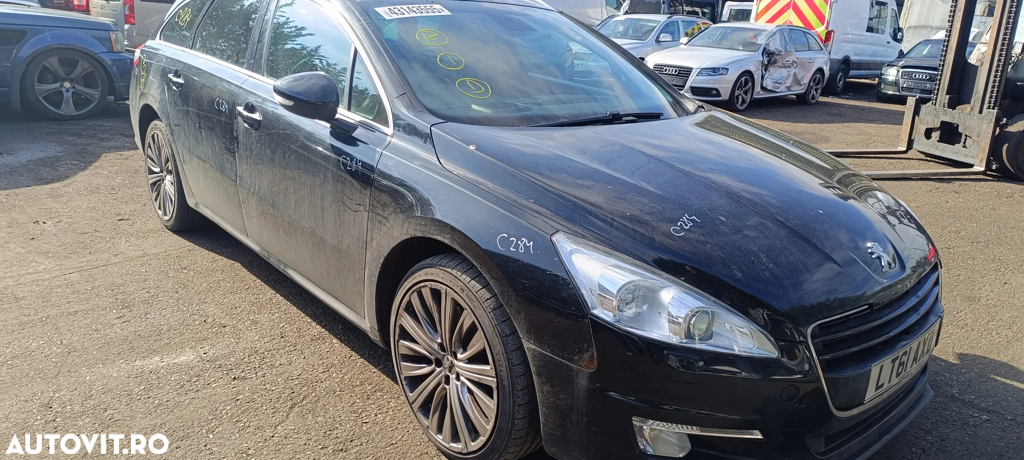 Dezmembrari / Dezmembrez Peugeot 508 2.2 DW12C Automata 6 trepte KTV - VOPSEA NEGRU PERLA NERA - 3