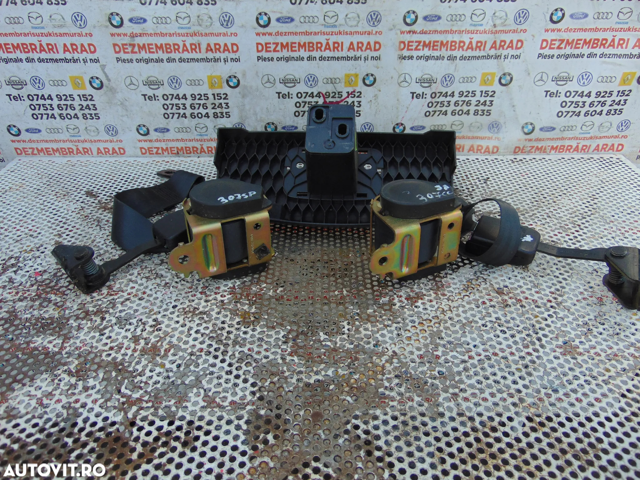 Centuri spate Peugeot 307cc cabrio centura spate stanga dreapta - 3
