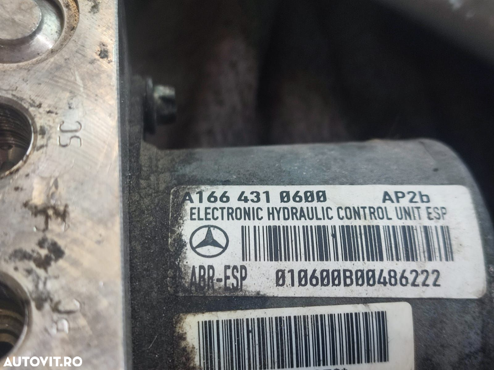 Pompa abs A1664310600 Mercedes-Benz GLE 1 (W166) [2016 - 2019] 2.2 cd - 3