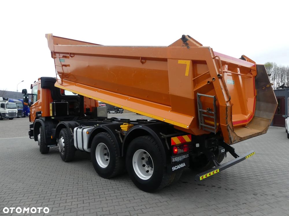 Scania P410 8x4 / WYWROTKA / ALUFELGI / MANUAL / EURO 6 / - 3