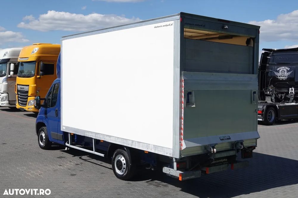 Fiat DUCATO / CONTAINER / 750 KG LIFT / GVWR: 3500 KG / MANUAL / 2016 - 8