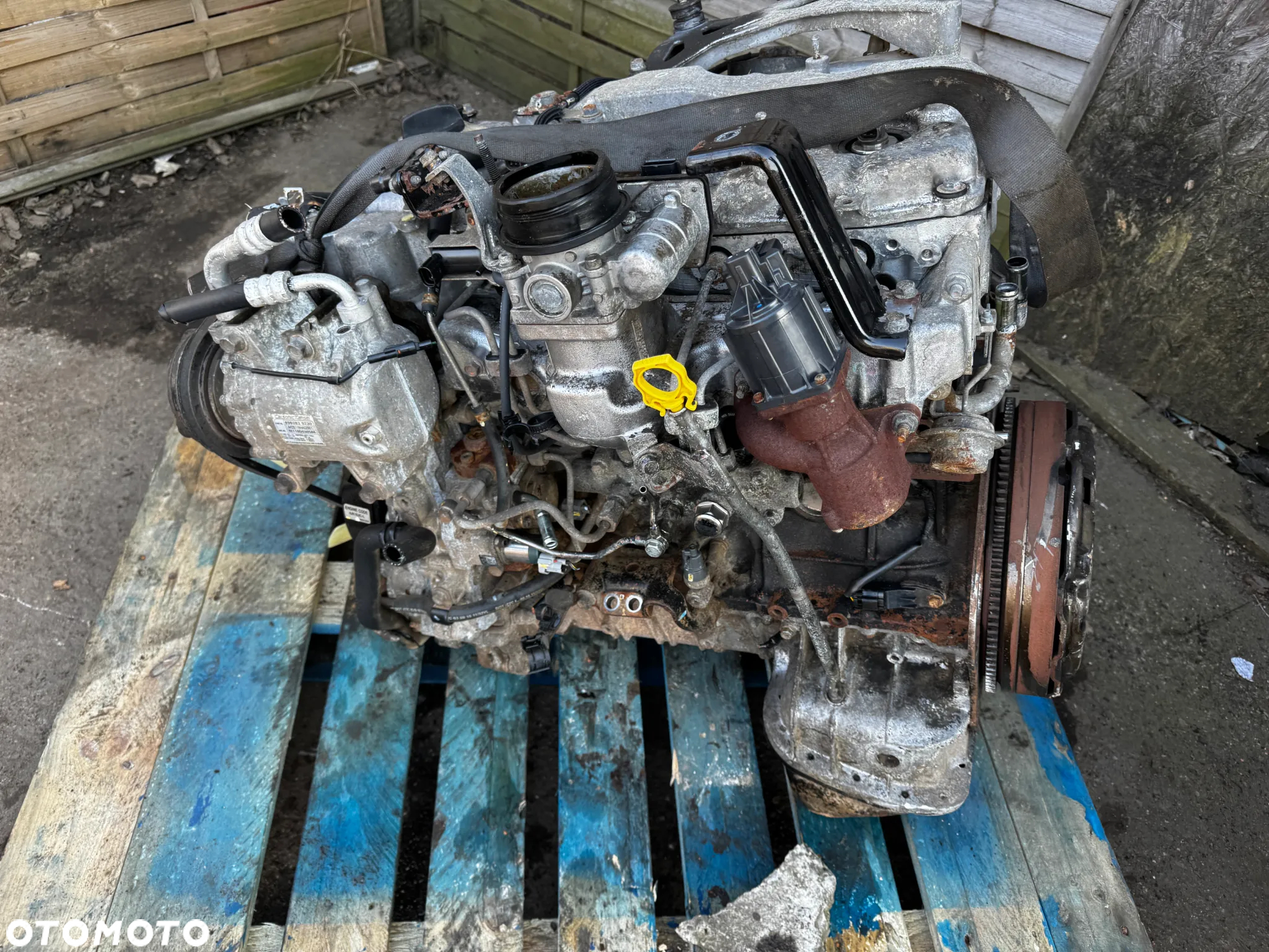 silnik 4jk1 2.5 isuzu d-max Euro 4 Kompletny 170 tys - 22