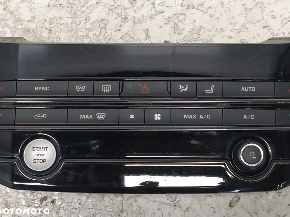 JAGUAR XF X260 PANEL STEROWANIA PRZEŁĄCZNIKI GRZANIA KLIMATYZACJI START STOP AWARYJNE ORYGINAŁ - 4