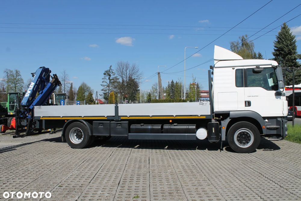 MAN TGM 18.290 paka 6,6m dzwig atlas 120,2E pilot - 10