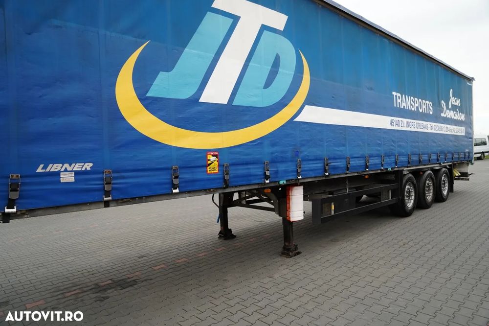 Schmitz Cargobull CORTINĂ / STANDARD / AXĂ RIDICABILĂ - 11
