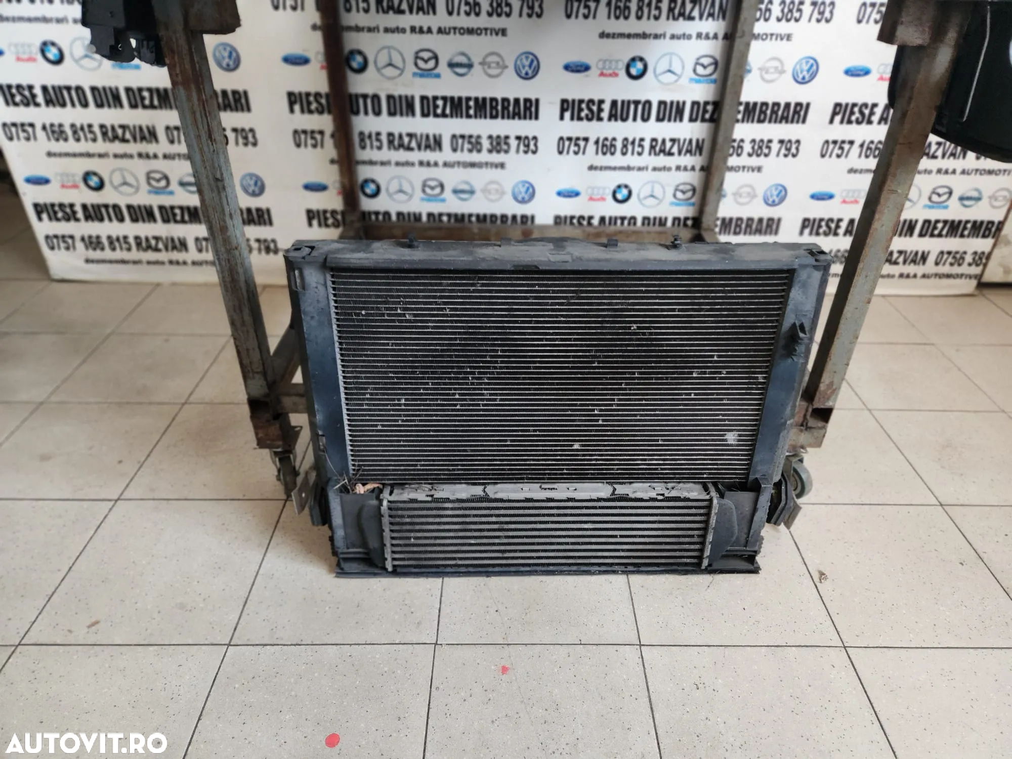 Trager Tragher Calandu Fata Complet Radiator Armatura GMV Bmw Seria 4 F32 F33 F34 N47 Automat - 6