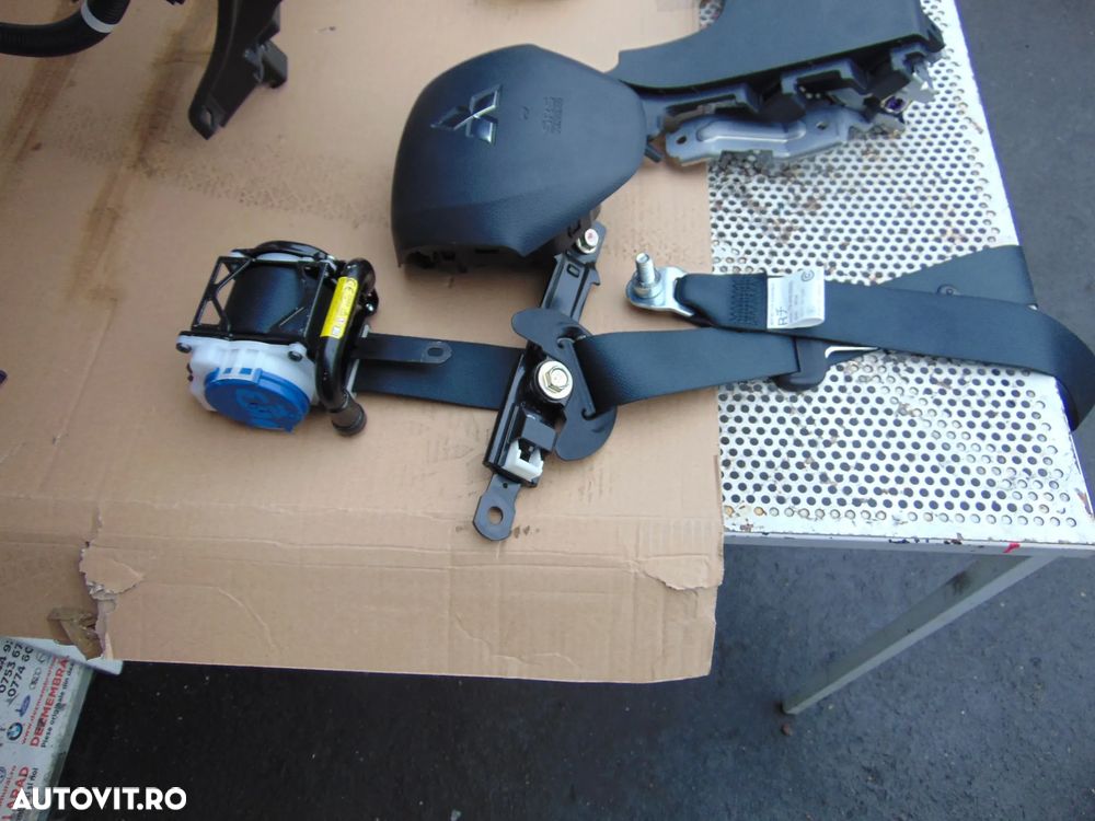 Plansa bord Mitsubishi Outlander 2013-2023 kit airbag-uri sofer pasager genunchi centuri stanga dreapta modul - 9