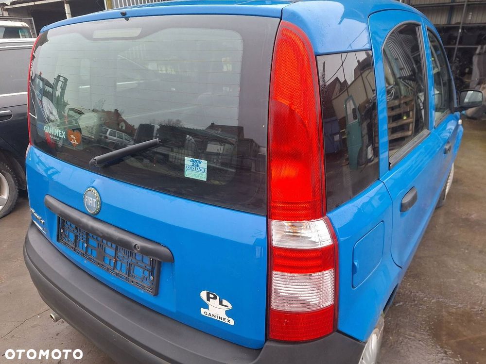 KOMPLETNY TYŁ ZDERZAK KLAPA LAMPY FIAT PANDA II 734/A - 3