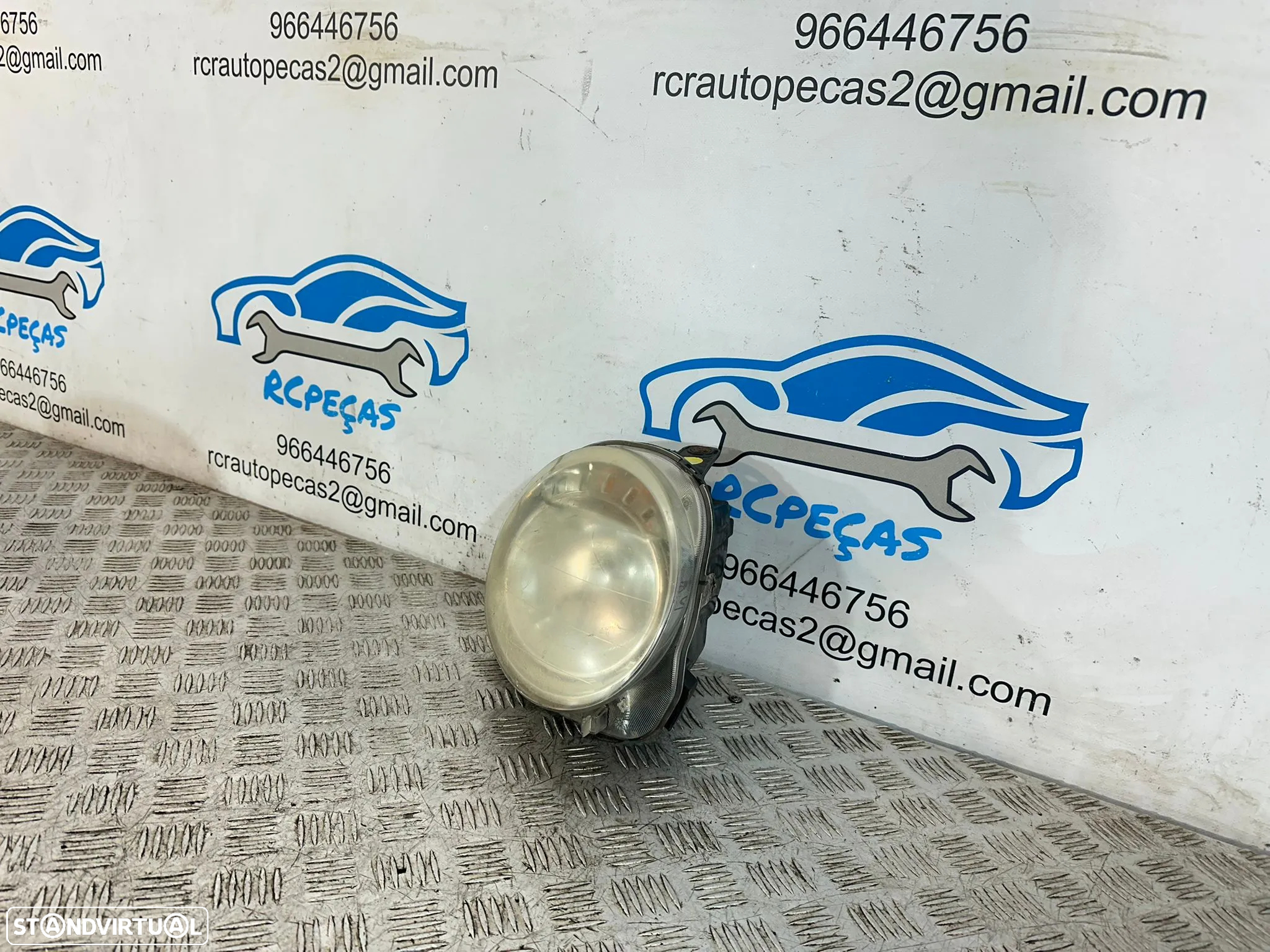 .Conjuntos Oticas Farois Frente Frontal Esquerda Direita Originais Fiat 500 312 2007 - Presente - 11