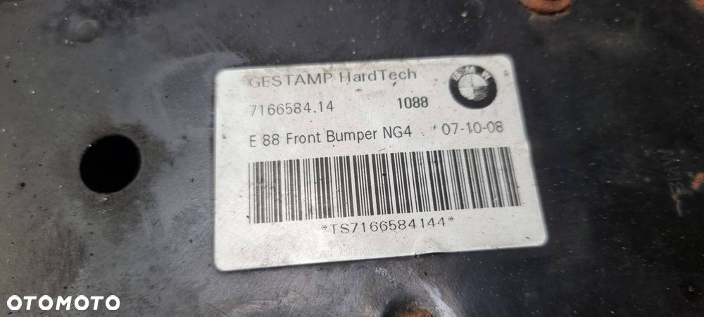 BELKA ZDERZAKA PRZÓD BMW SERIA 1 E87 TS7166584144 - 5