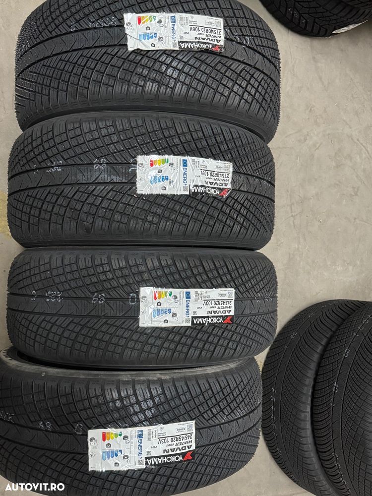 Vând set anvelope 245/45/20-275/40/20 Yokohama de iarnă noi