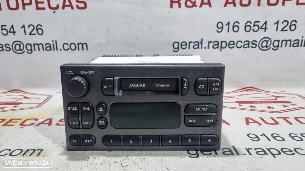 Auto Rádio Jaguar S Type Original - 1