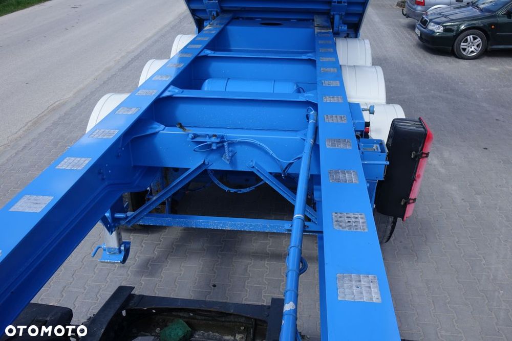 Stas WYWROTKA 26,5m3 / ALUMINIOWA /OSIE SAF /OŚ PODNOSZONA / ALUMINIOWE FELGI / SZYBER ZBOŻOWY / PLANDEKA - 15