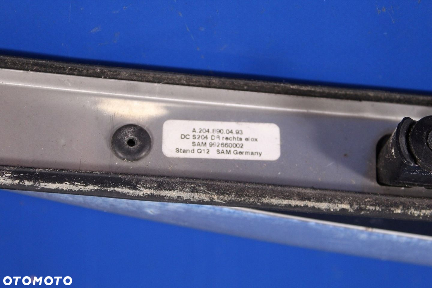 RELINGI DACHOWE MERCEDES C KLASA W204 09r CHROM - 6