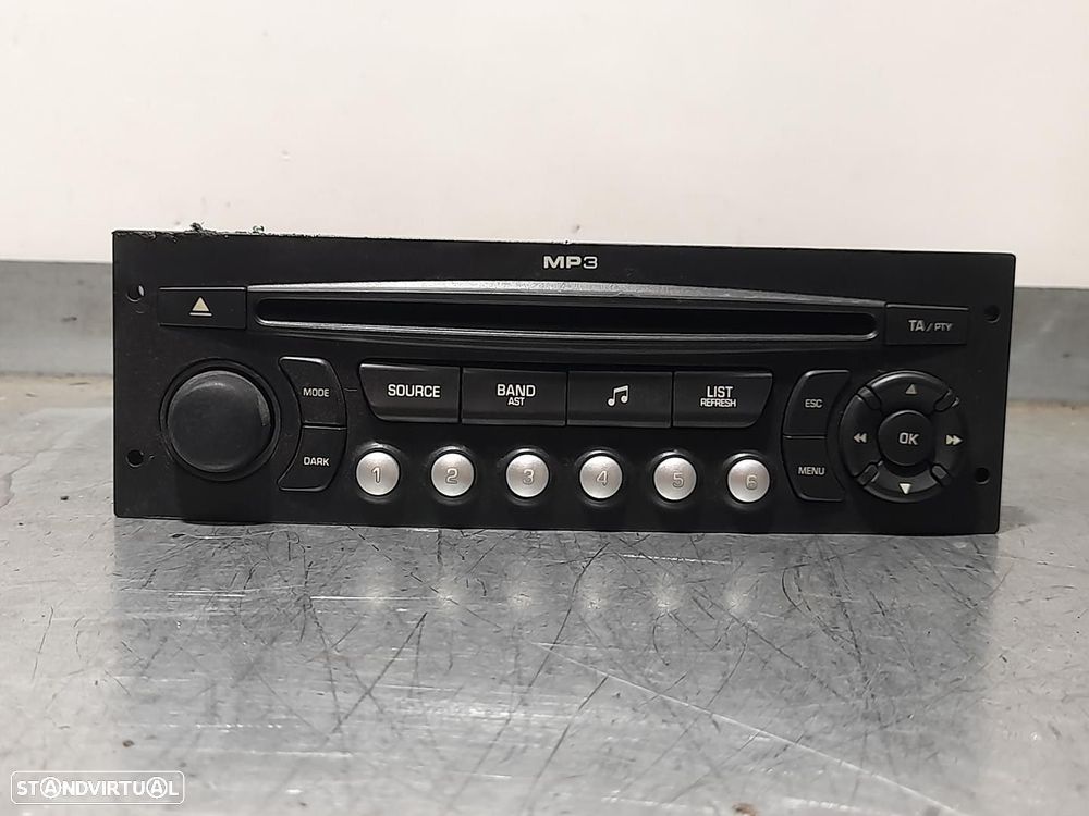 SISTEMA AUDIO / RADIO CD PEUGEOT 207 2009 - 4