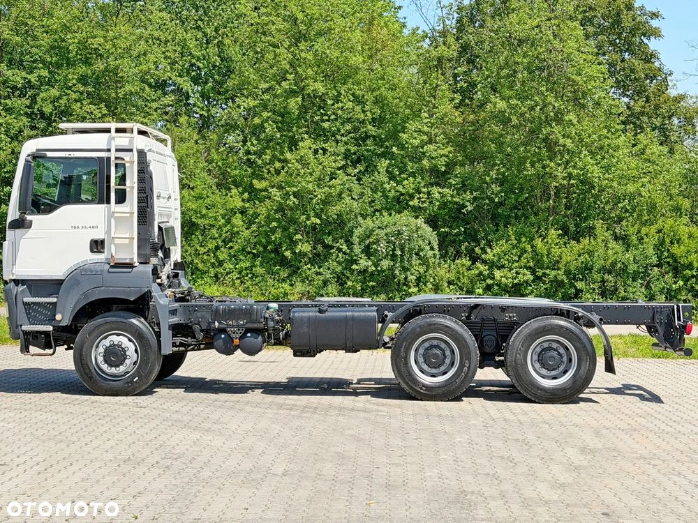 MAN TGS 33.480 * RAMA DO ZABUDOWY 6,70 m * STAN BDB / 6x6 - 3
