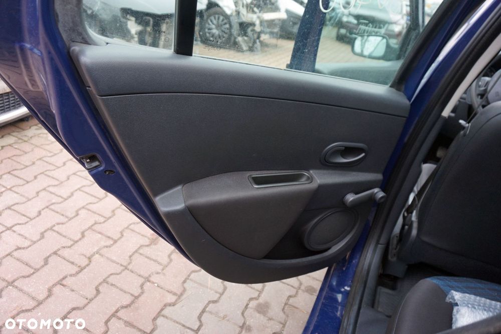 DRZWI TYLNE LEWE CLIO III PH1 KOMBI OV460  GRANATOWY RENAULT 2005-2009 - 9
