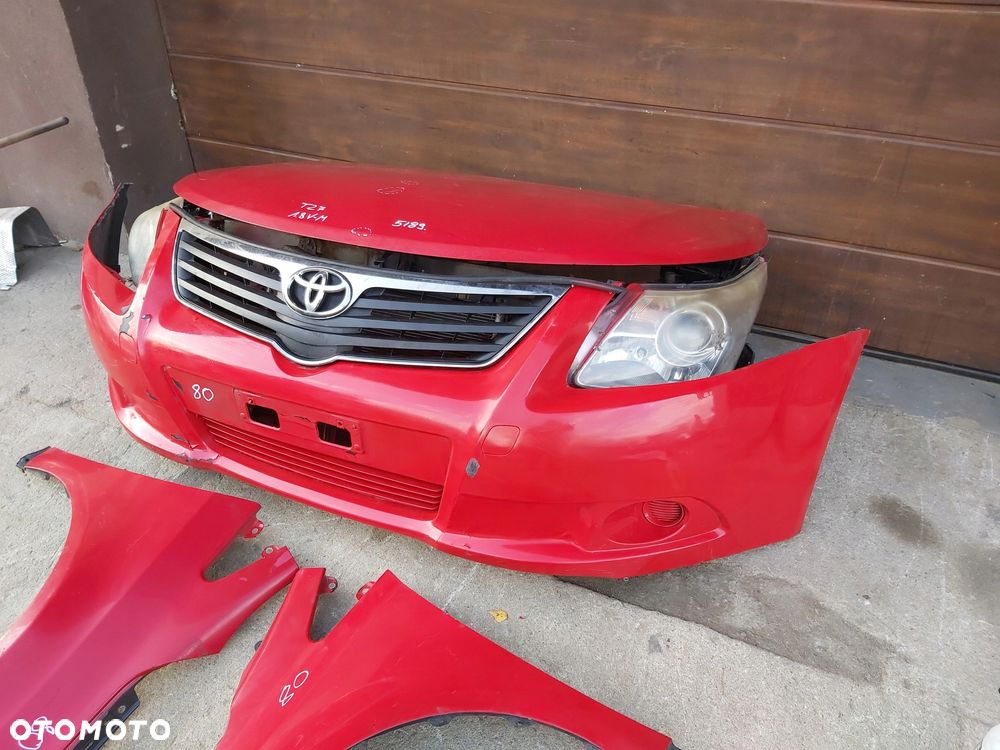AVENSIS T27 kompletny przód zderzak maska pas - 3