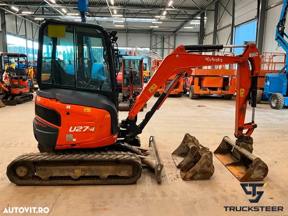 Kubota U 27-4 | JoyStick | Lama Nivelatoare - 4