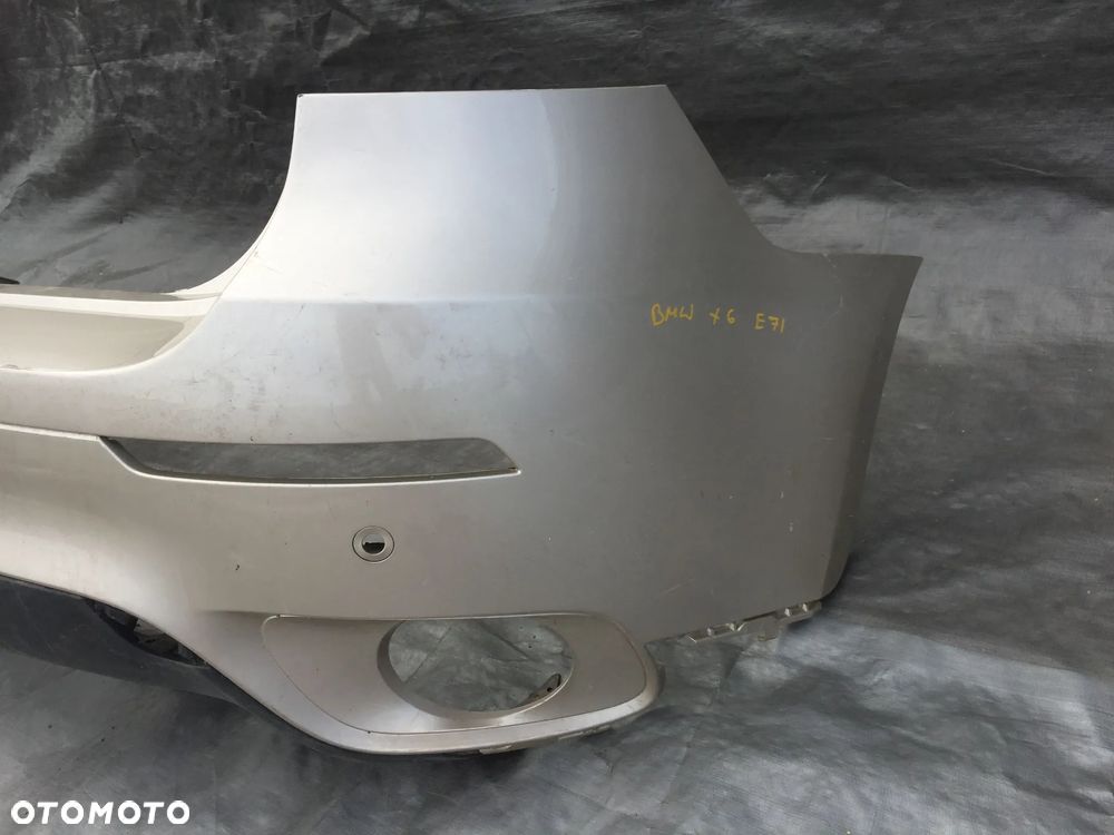 BMW X6 E71 2008-2014 ZDERZAK TYLNY TYŁ - 5
