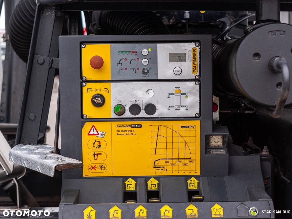 Scania P320 6x2 Palfinger PK 18002 EH HDS Żuraw Wywrotka - 23