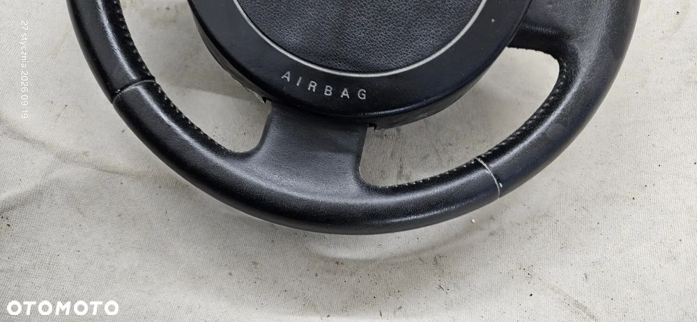 Kierownica skóra skórzana airbag poduszka Ford Fiesta Mk6 2004r 5d hatchback - 5