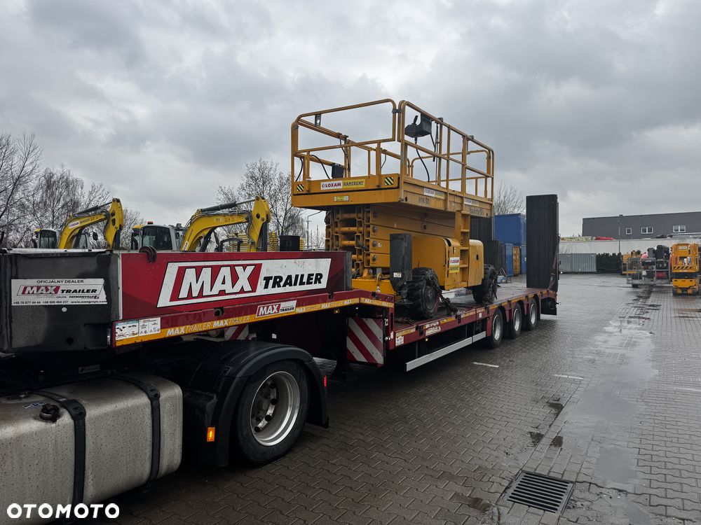 MAX Trailer MAX 100 Hydrauliczne Najazdy Oś Skrętna ODSTĘPSTWO - 1