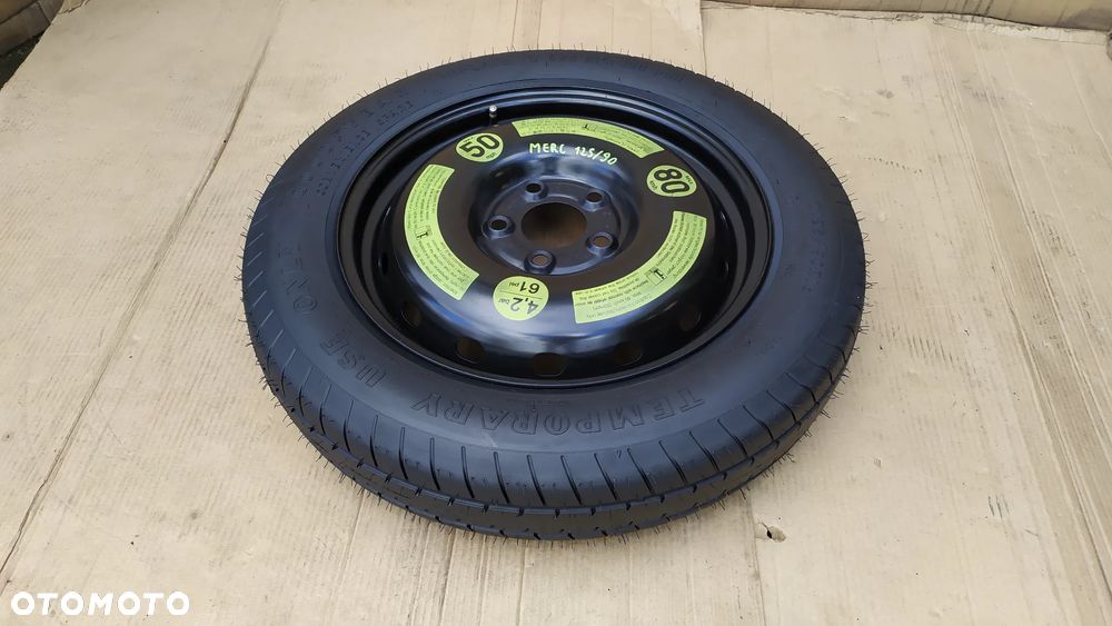 KOŁO DOJAZDOWE 5x112 R16 MERCEDES C KLASA W204 W205 CLK W209 - 6