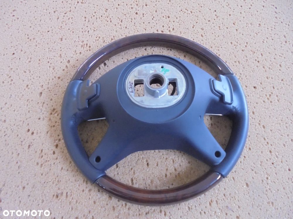 MERCEDES E KLASA W212 LIFT KIEROWNICA DREWNO SKORA - 6