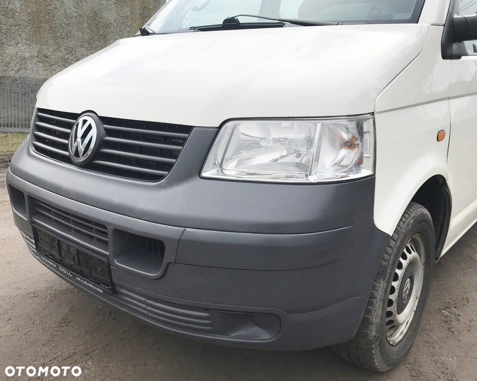 Części VW T5 1.9 2.5 TDI R902 LB9A biały zderzak lampy maska pas przedni chłodnica błotnik TRANSPORTER CARAVELLE - 3