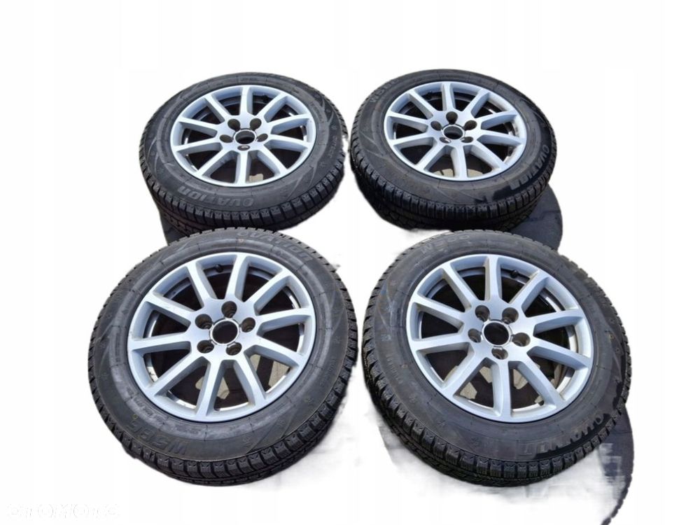 audi a4 b8 a5 8t koła felgi opony zimowe 6mm 225/50/16r 8k0601025at - 1