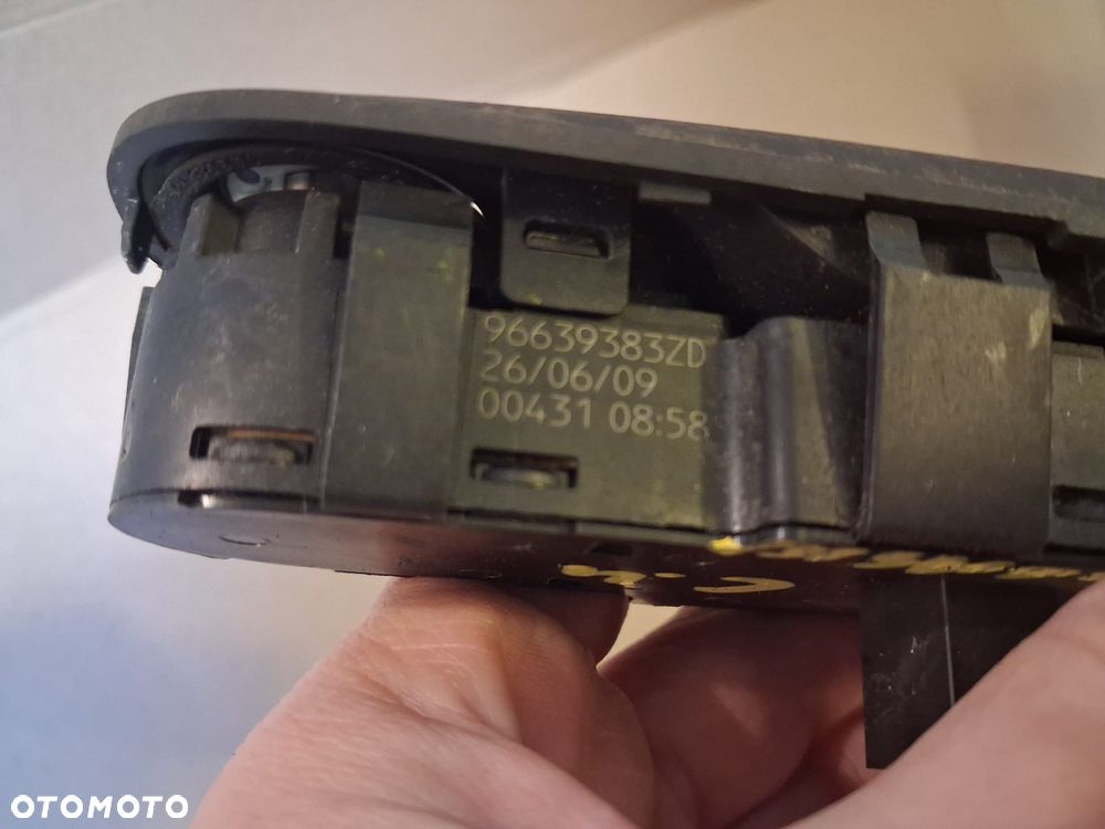 Panel sterowania przełączniki szyb CITROEN C4 PICASSO 96639383ZD - 3