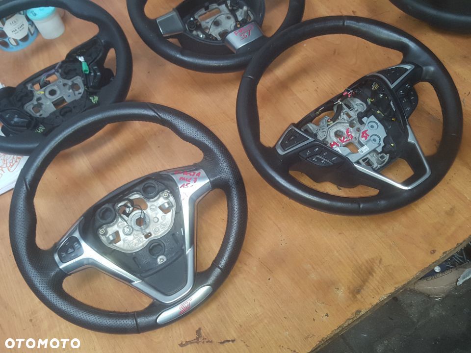 KIEROWNICA MULTIFUNKCJA SKÓRA FIESTA MK7 LIFT ST MONDEO MK5 ST - 1