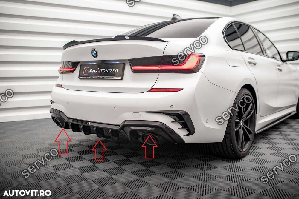 Pachet Body kit tuning Bmw Seria 3 G20 G21 M-Pachet 2018-2022 v10 - 3