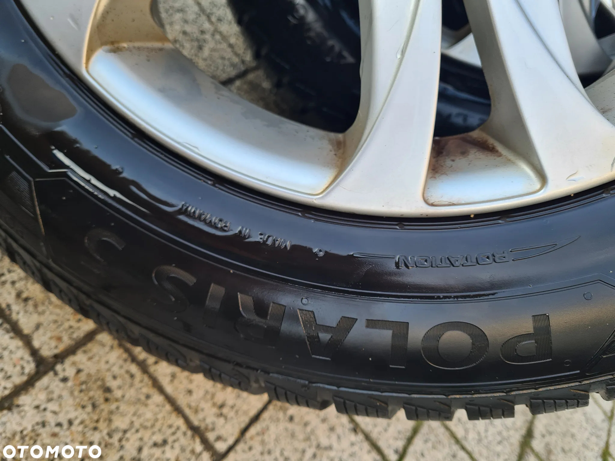 4 felgi aluminiowe ALU r16" cali 6,5jx16 et55 rozstaw 5x114,3 Mazda 6 GH opony ZIMA Barum 205/60r16 koła - 5