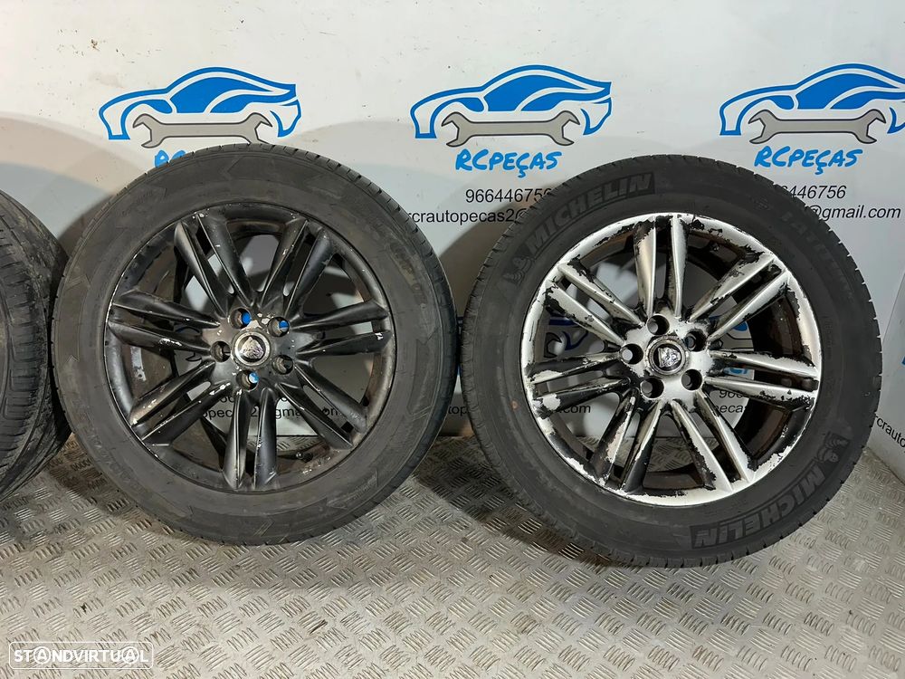 .Conjunto Jantes 17 Originais Jaguar XF X250 CX23-DB 7.5J ET49 5x108 - 6