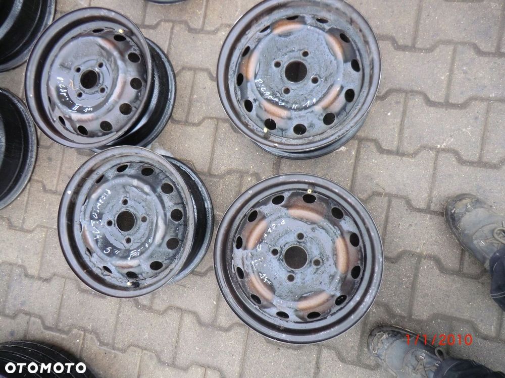 KIA PICANTO II felgi stalowe 14 4X100 ET49 komplet - 1