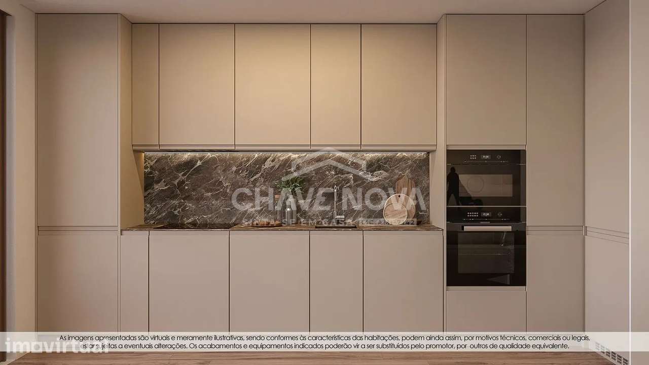 Apartamento T2 Novo c/ Lugar de Garagem e Arrumo em Oliveira do Douro - Grande imagem: 5/35