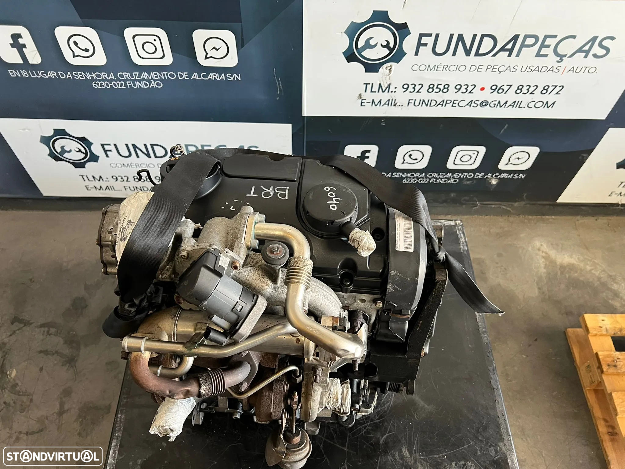 Motor Volkswagen Sharan 2.0 TDi 140Cv Ref: BRT - 5