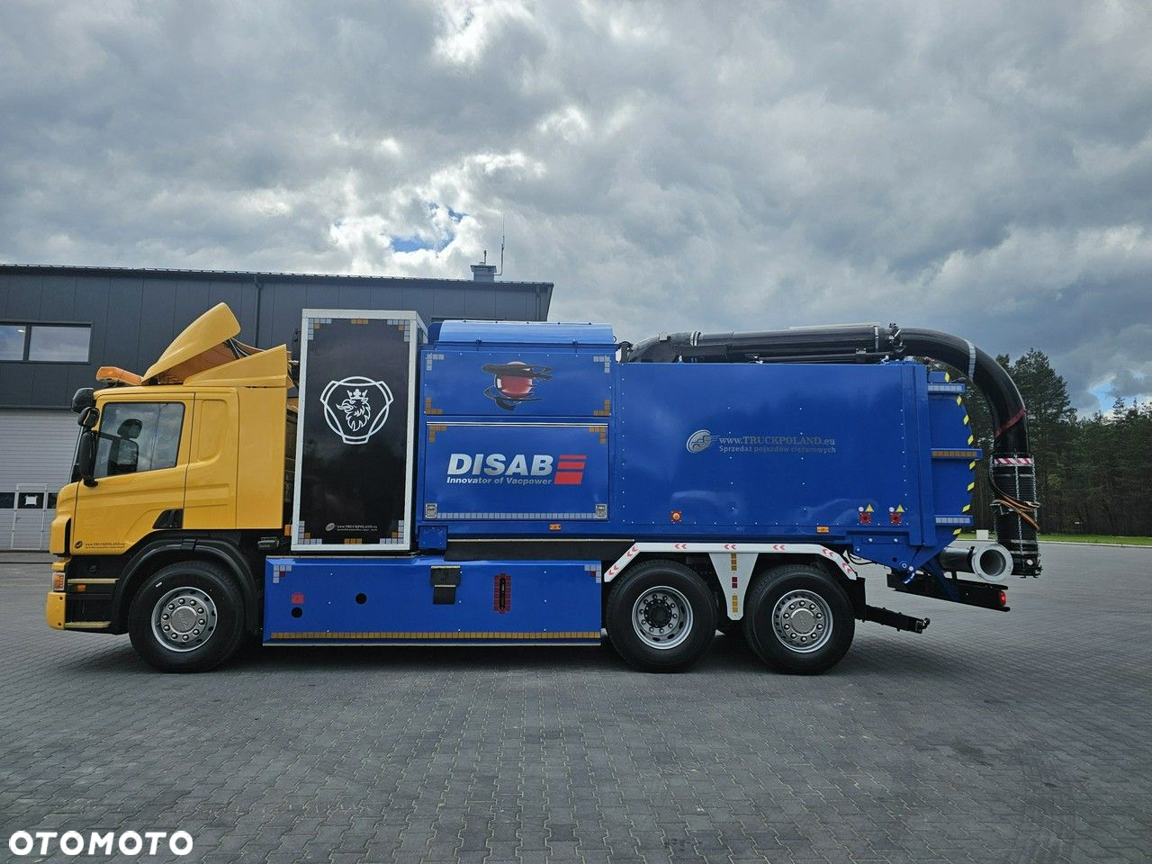 Scania DISAB ENVAC Saugbagger odkurzacz koparka ssąca substancje sypkie - 4