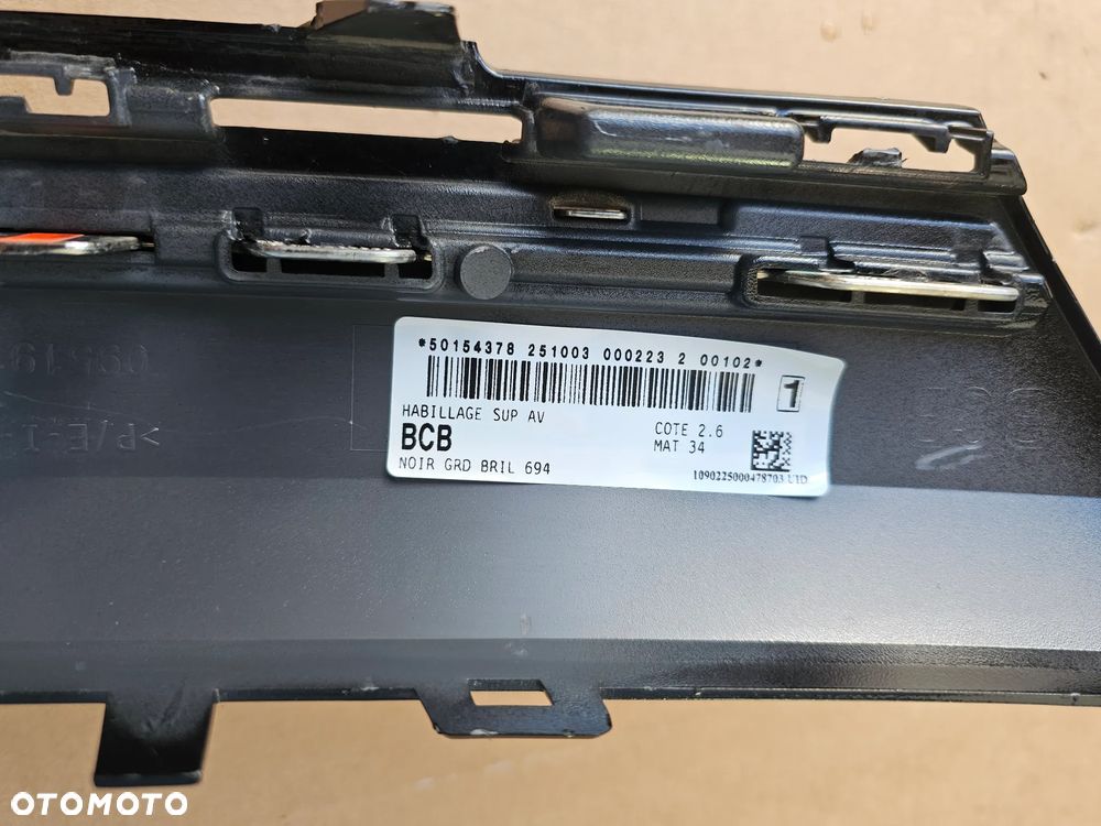 Grill atrapa Renault Megane V 620786087R - 5