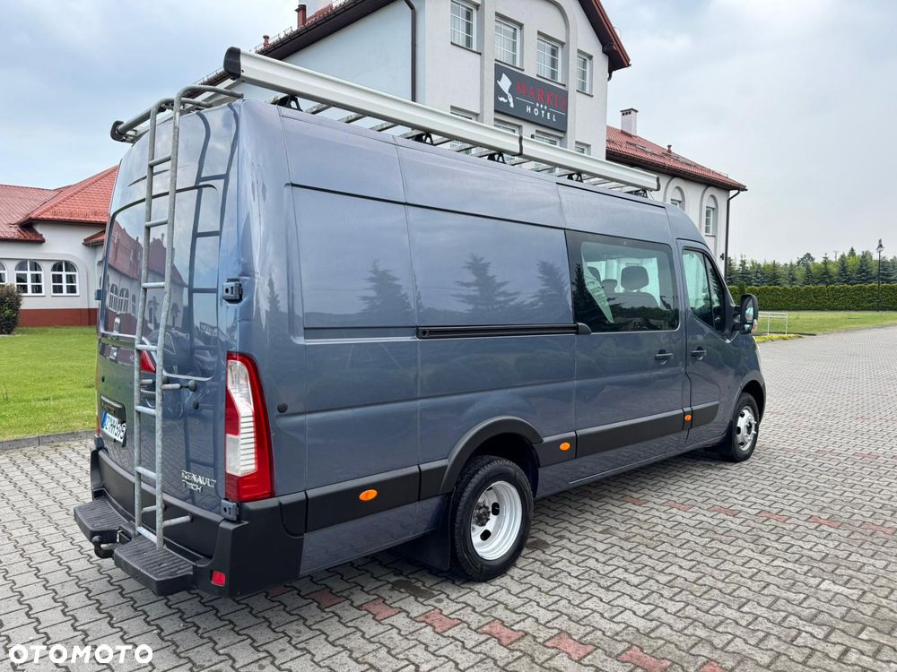 Renault MASTER L4H2 Klima Elektryka Na Bliźniaku Brygadówka Dubel Kabina 7os Hak Serwis - 21