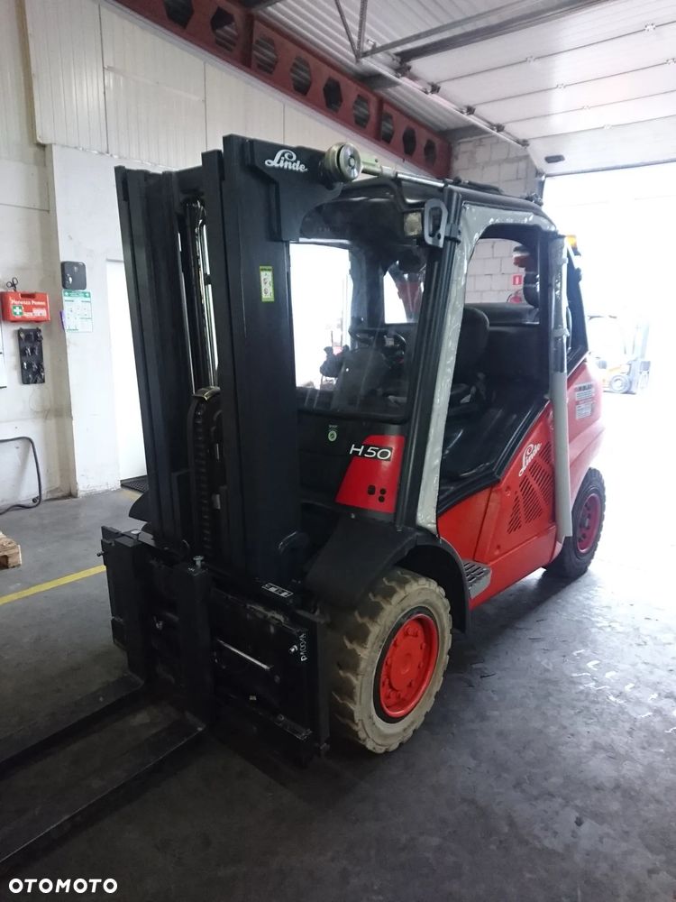 Linde [2014] WÓZEK WIDŁOWY LINDE H50T GAZ 5ton kontener - 5