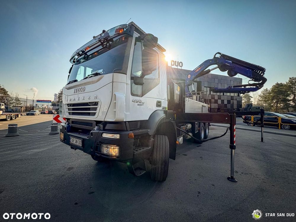 Iveco Iveco TRAKKER 450  6x6 PM 44 FLY JIB Żuraw Kosz - 5