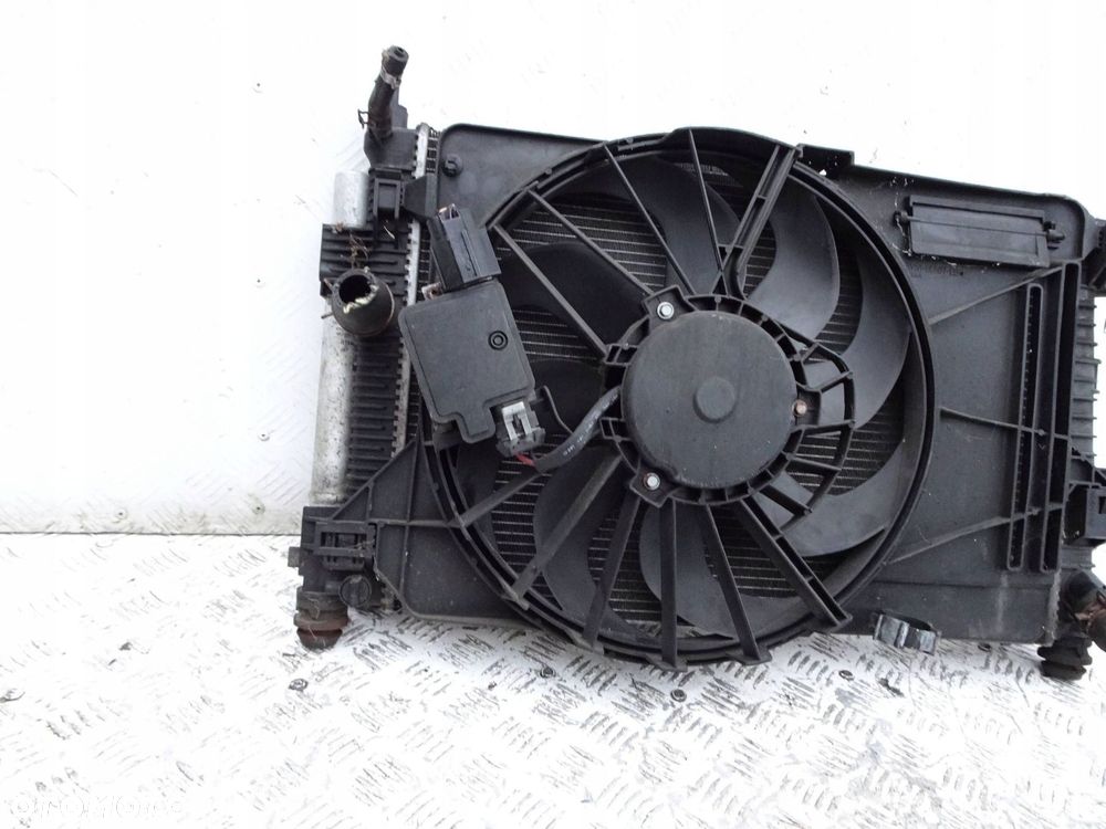 chłodnica wody + wentylator ford c-max mk2 1.6 tdci - 8