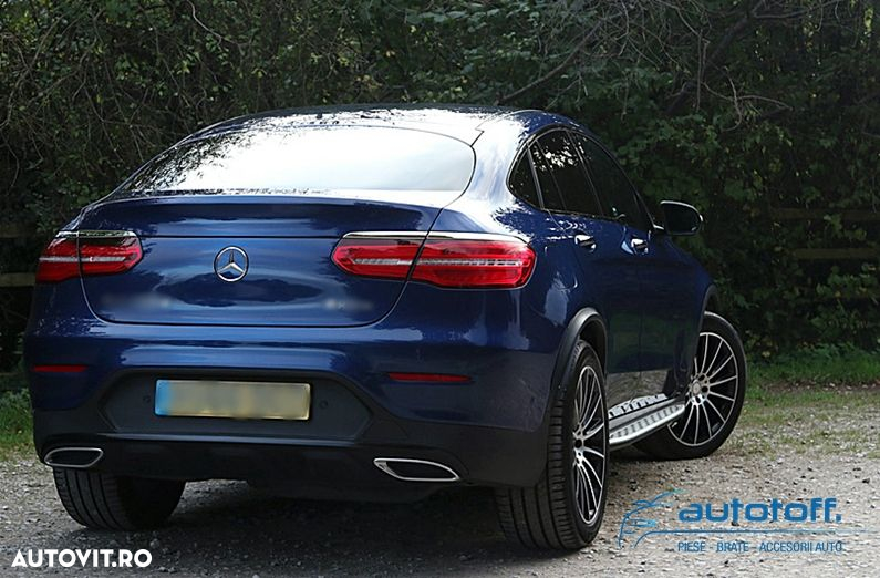 Praguri compatibile cu GLC X253 C253 Mercedes (2015-2023) Treapta Aluminiu - 5