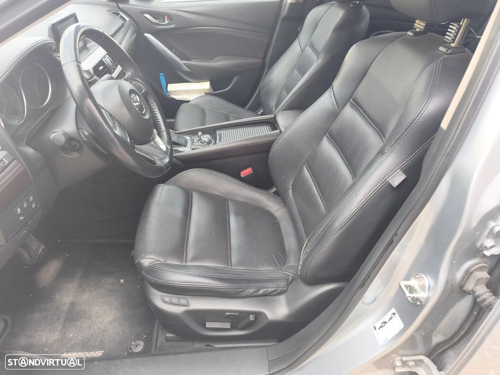 Mazda 6 M6 2.2 SKY-D Excellence AT P.Leather+Cruise P.+TAE+Navi - 7