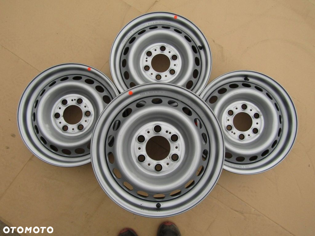 4x Felgi NOWE 16 Mercedes Sprinter 311 313 315 316 319 907 908 910 VW Crafter - 11