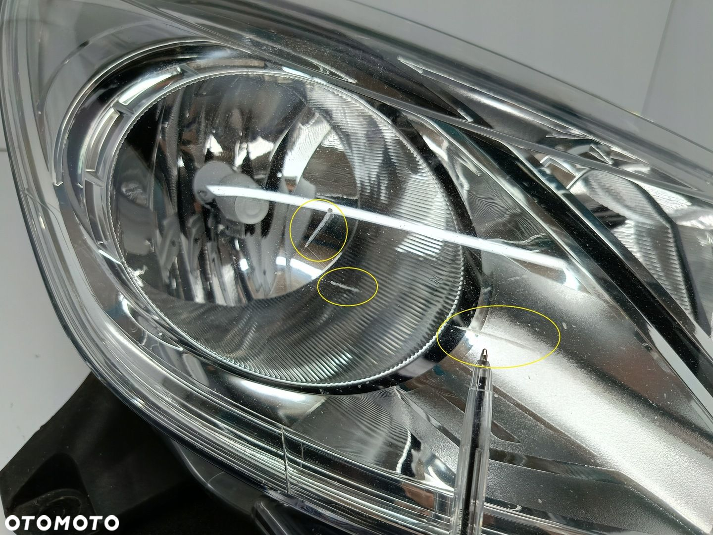 CITROEN C3 II DS3 LIFT 13- LAMPA PRAWA PRZÓD PRZEDNIA ZWYKŁA 9677033880 - 5