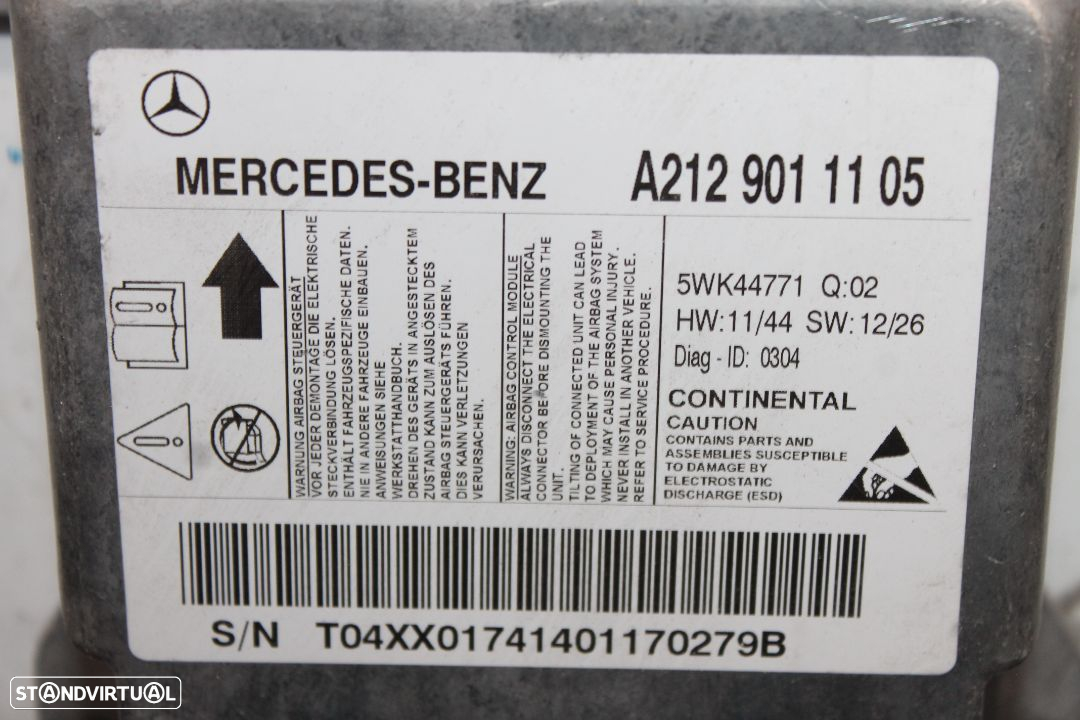 Centralina de Airbag Mercedes W212 - 2
